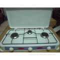 2 burner gas cooker with the Enamel cap